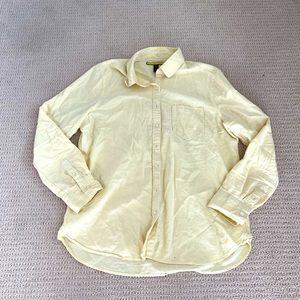 Pale Yellow Button Down